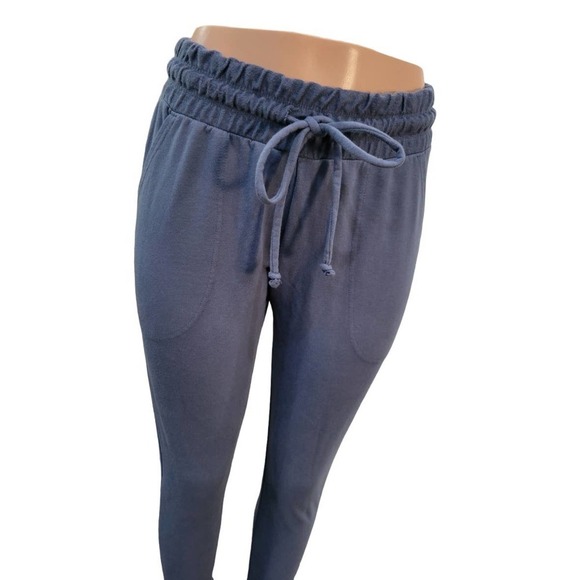 Free People‎ Movement Sunny Skinny Jogger Sweatpants Size Medium Blue - Picture 5 of 16
